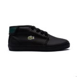 O15z8588 - Lacoste Ampthill REI Juniors Black/Black - Kid - Shoes